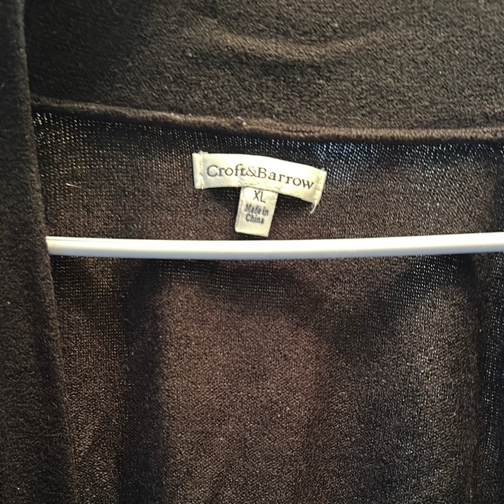Croft & Barrow Open Front Cardigan - Picture 2 of 3